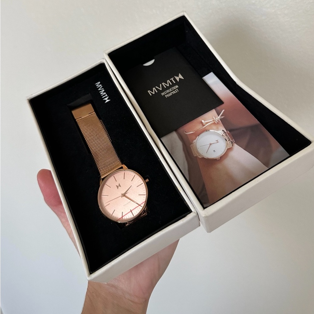 MVMT Rose Gold Women's Watch